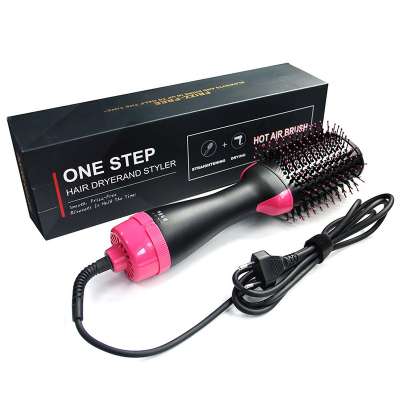 auto rotate hair dryer and styler hot hair brush