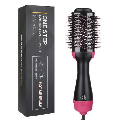 Electric Comb 3 IN 1 One-Step Hot Air Brush Dryer with straighter and Volumizer Negative Ion Hot Air  Brush